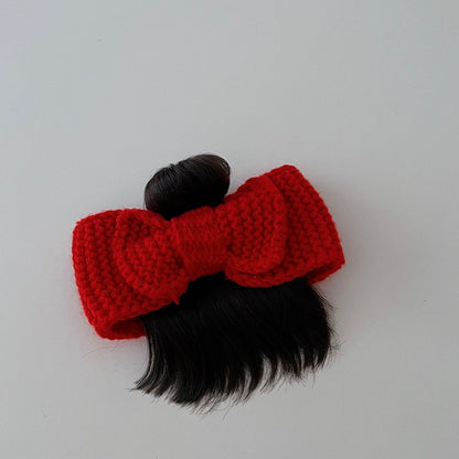0-3 thn || Bandana Wig Korea Poni Rambut Palsu Topi Cepol Bayi Newborn Anak Catalog OIMG OBA