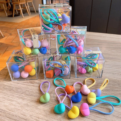 (1BOX) Set Ikat rambut | Pita Karet Rambut | bayi anak import perempuan aksesoris catalog JYRF Fi