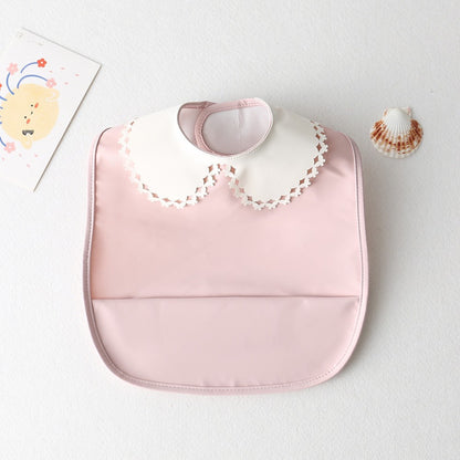 BIB BAYI LACE KERAH   / BABY SILICONE CELEMEK BAJU BLW MAKAN MPASI / SLABBER / TATAKAN AIR LIUR DQIN DJ catalog