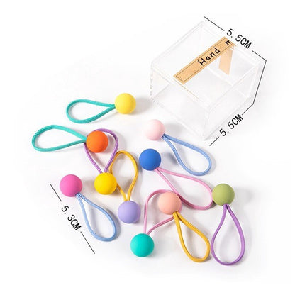 (1BOX) Set Ikat rambut | Pita Karet Rambut | bayi anak import perempuan aksesoris catalog JYRF Fi