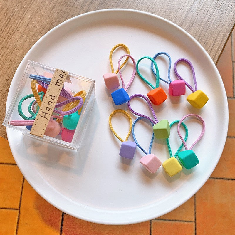 (1BOX) Set Ikat rambut | Pita Karet Rambut | bayi anak import perempuan aksesoris catalog JYRF Fi