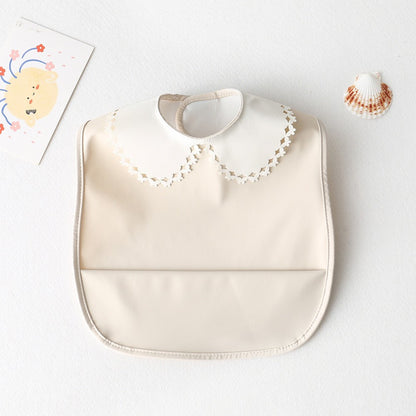 BIB BAYI LACE KERAH   / BABY SILICONE CELEMEK BAJU BLW MAKAN MPASI / SLABBER / TATAKAN AIR LIUR DQIN DJ catalog