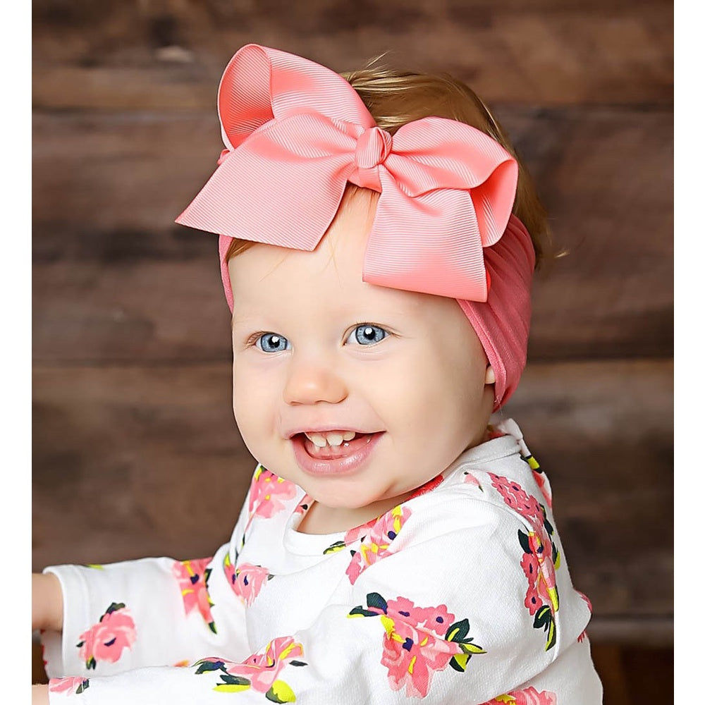 (Big Bow) Bandana bayi headband jumbo premium import pita anak perempuan catalog jbay JB D