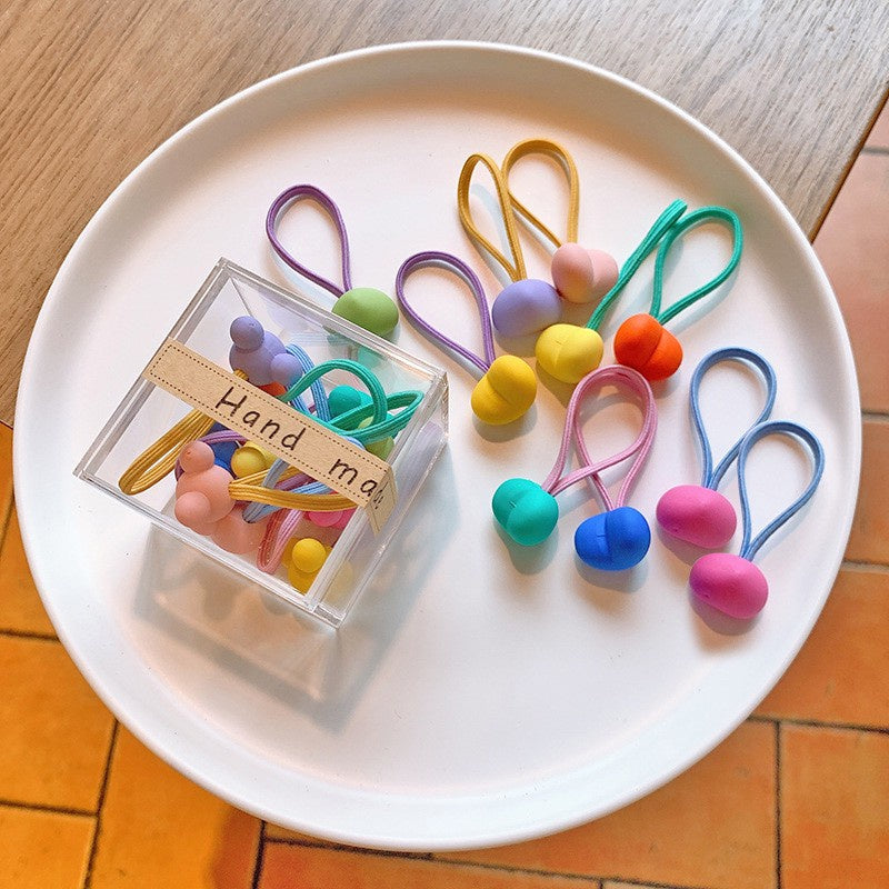 (1BOX) Set Ikat rambut | Pita Karet Rambut | bayi anak import perempuan aksesoris catalog JYRF Fi