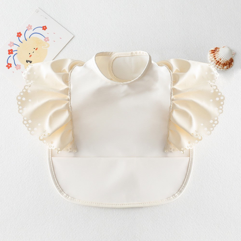 BIB BAYI LACE KERAH   / BABY SILICONE CELEMEK BAJU BLW MAKAN MPASI / SLABBER / TATAKAN AIR LIUR DQIN DJ catalog