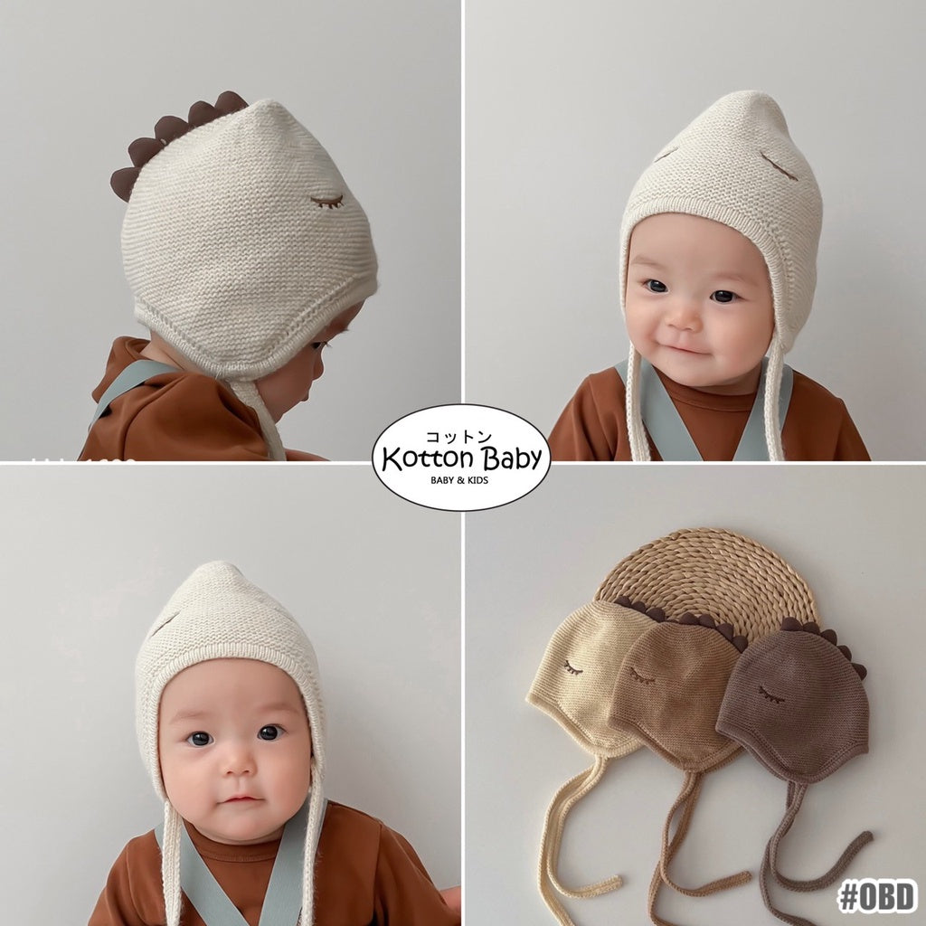 0-3 thn || Topi Bonnet Bayi Newborn Anak Emen Anak Impor Catalog OIMG OBD