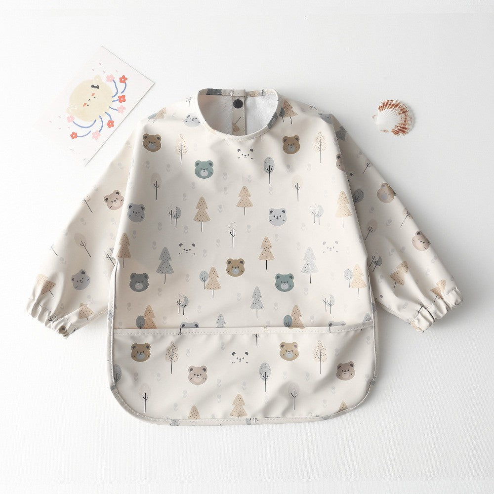 BIB BAYI BAJU LENGAN PANJANG/ BABY SILICONE CELEMEK MPASI /SLABBER/ TATAKAN AIR LIUR DQIN DB catalog