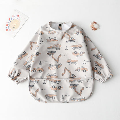 BIB BAYI BAJU LENGAN PANJANG/ BABY SILICONE CELEMEK MPASI /SLABBER/ TATAKAN AIR LIUR DQIN DB catalog