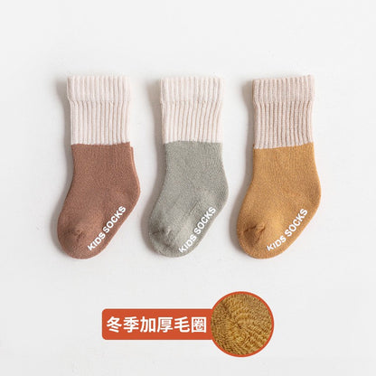 [3 PSG] 0-3 thn | KAOS KAKI BAYI ANAK IMPOR SOCKS LUCU KARAKTER KARTUN UNISEX catalog QN QBQ