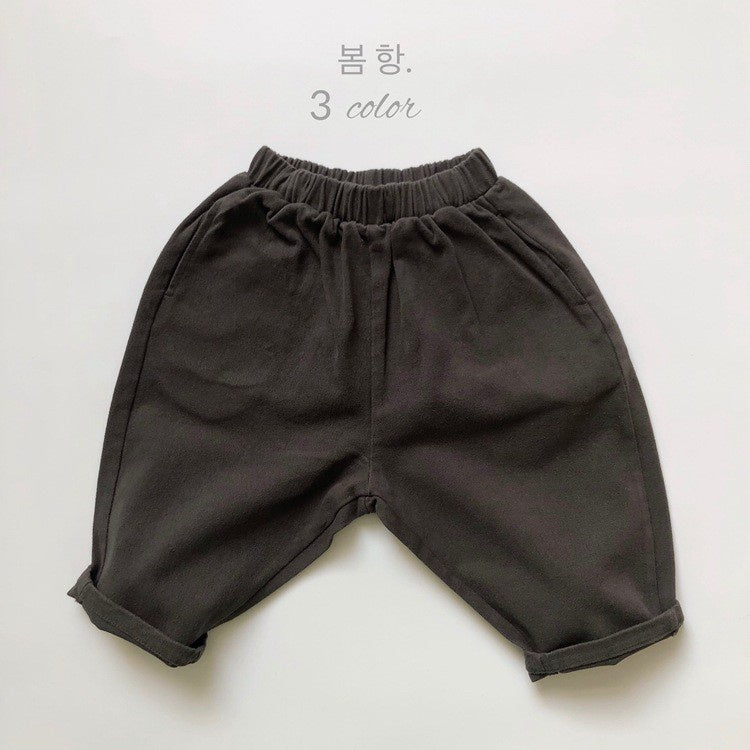 1-4 thn | Celana Panjang Chino Karet Anak Cargo Jalan Formal Bayi Catalog KQHZ KK