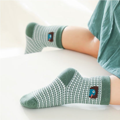 [SALE] [5 PSG] 0-8 thn | KAOS KAKI BAYI ANAK IMPOR SOCKS LUCU KARAKTER KARTUN UNISEX QN QBR