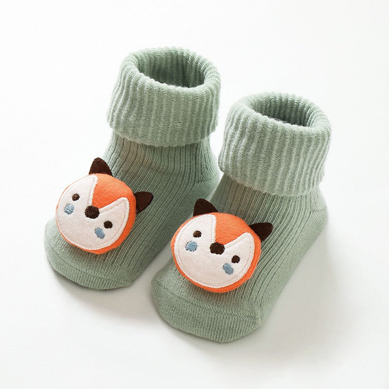0-3 thn | KAOS KAKI KARAKTER LUCU ANIMAL BAYI ANAK IMPOR NEWBORN SOCKS catalog QN QBL