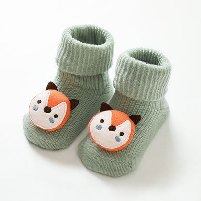 0-3 thn | KAOS KAKI KARAKTER LUCU ANIMAL BAYI ANAK IMPOR NEWBORN SOCKS catalog QN QBL