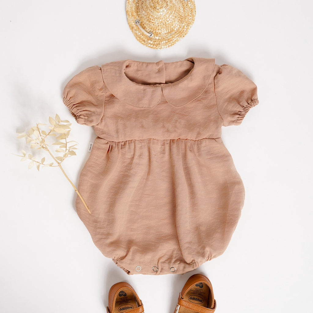 TINYME 0-18bln JUMPER RUFFLE BASIC BAYI | JUMPSUIT ROMPER BAJU PAKAIAN ANAK BABY catalog TMTM ELLA