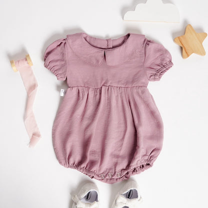 TINYME 0-18bln JUMPER RUFFLE BASIC BAYI | JUMPSUIT ROMPER BAJU PAKAIAN ANAK BABY catalog TMTM ELLA