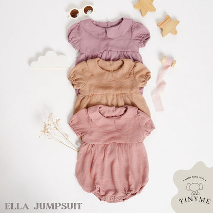 TINYME 0-18bln JUMPER RUFFLE BASIC BAYI | JUMPSUIT ROMPER BAJU PAKAIAN ANAK BABY catalog TMTM ELLA