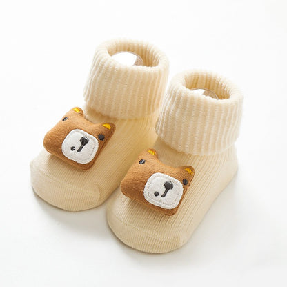 0-3 thn | KAOS KAKI KARAKTER LUCU ANIMAL BAYI ANAK IMPOR NEWBORN SOCKS catalog QN QBL