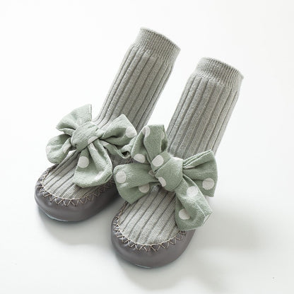 0-18bln KAOS KAKI PITA BOW ANTI SLIP PREWALKER SEPATU BAYI ANAK SHOES catalog QN QBM