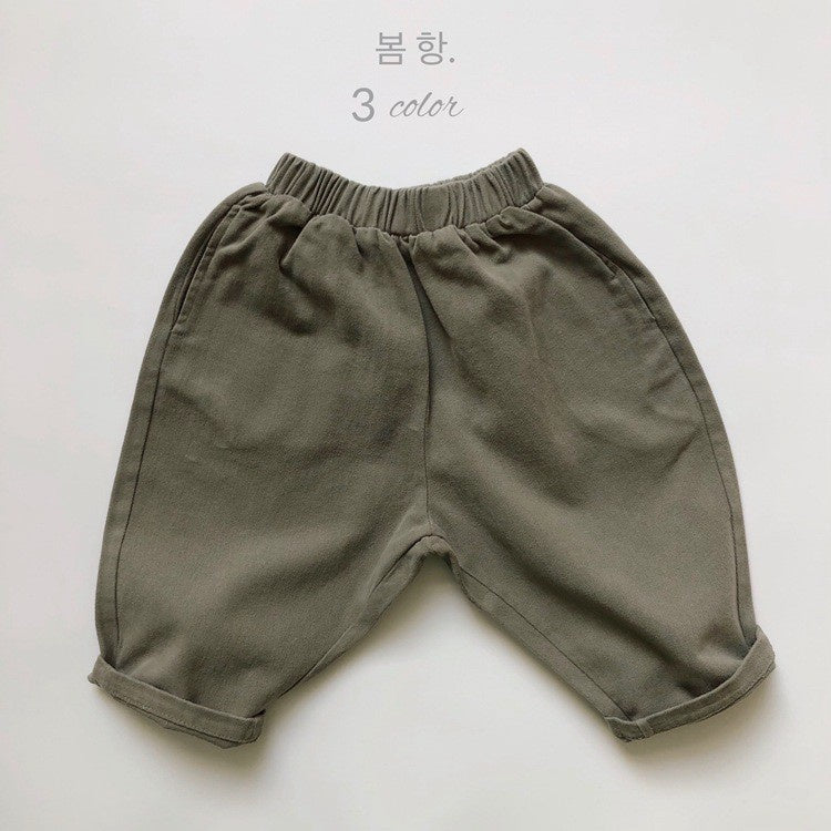 1-4 thn | Celana Panjang Chino Karet Anak Cargo Jalan Formal Bayi Catalog KQHZ KK