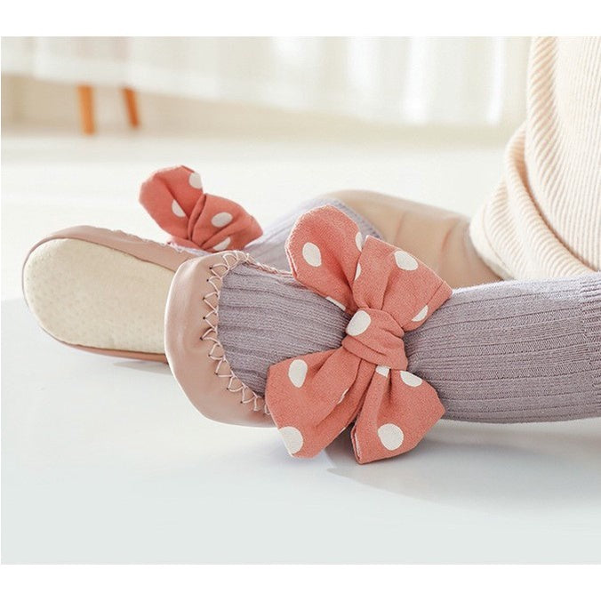 0-18bln KAOS KAKI PITA BOW ANTI SLIP PREWALKER SEPATU BAYI ANAK SHOES catalog QN QBM