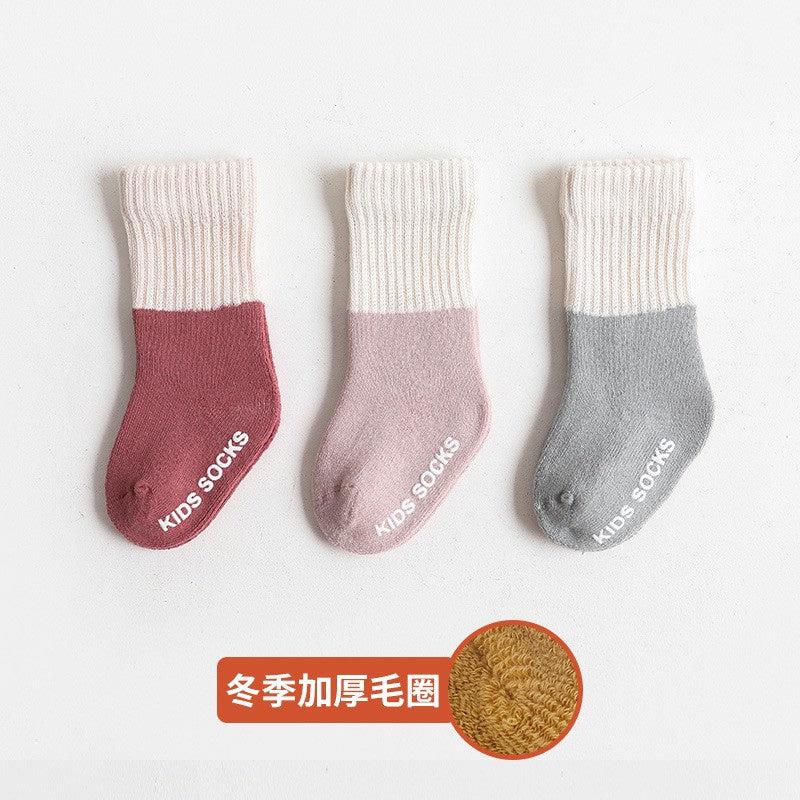[3 PSG] 0-3 thn | KAOS KAKI BAYI ANAK IMPOR SOCKS LUCU KARAKTER KARTUN UNISEX catalog QN QBQ