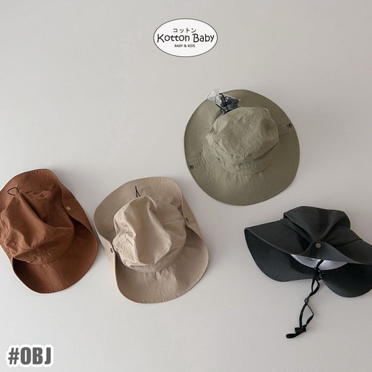 1-4 thn | TOPI BUCKET HAT ANAK BAYI KARAKTER SAFARI LUCU UNISEX CATALOG OIMG OBJ