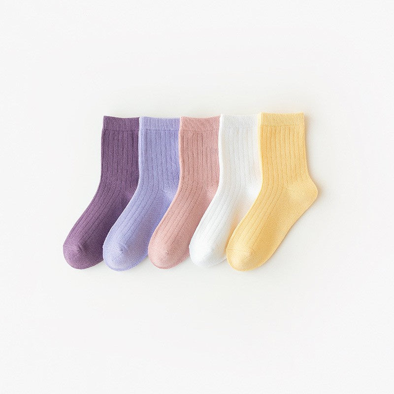 [5 PSG] 0-5 thn | KAOS KAKI BAYI BASIC ANAK IMPOR SOCKS LUCU KARAKTER KARTUN UNISEX Catalog QN QAY