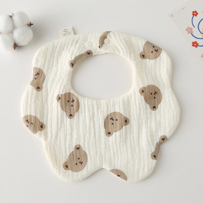 Premium BIB SLABBER BUNGA BAYI SET CELEMEK TATAKAN LIUR ANAK catalog DQIN DM