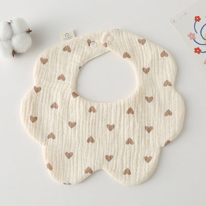 Premium BIB SLABBER BUNGA BAYI SET CELEMEK TATAKAN LIUR ANAK catalog DQIN DM
