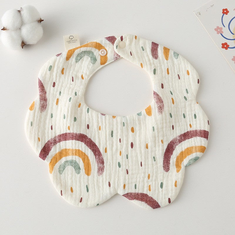 Premium BIB SLABBER BUNGA BAYI SET CELEMEK TATAKAN LIUR ANAK catalog DQIN DM