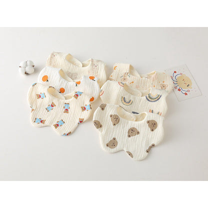 Premium BIB SLABBER BUNGA BAYI SET CELEMEK TATAKAN LIUR ANAK catalog DQIN DM