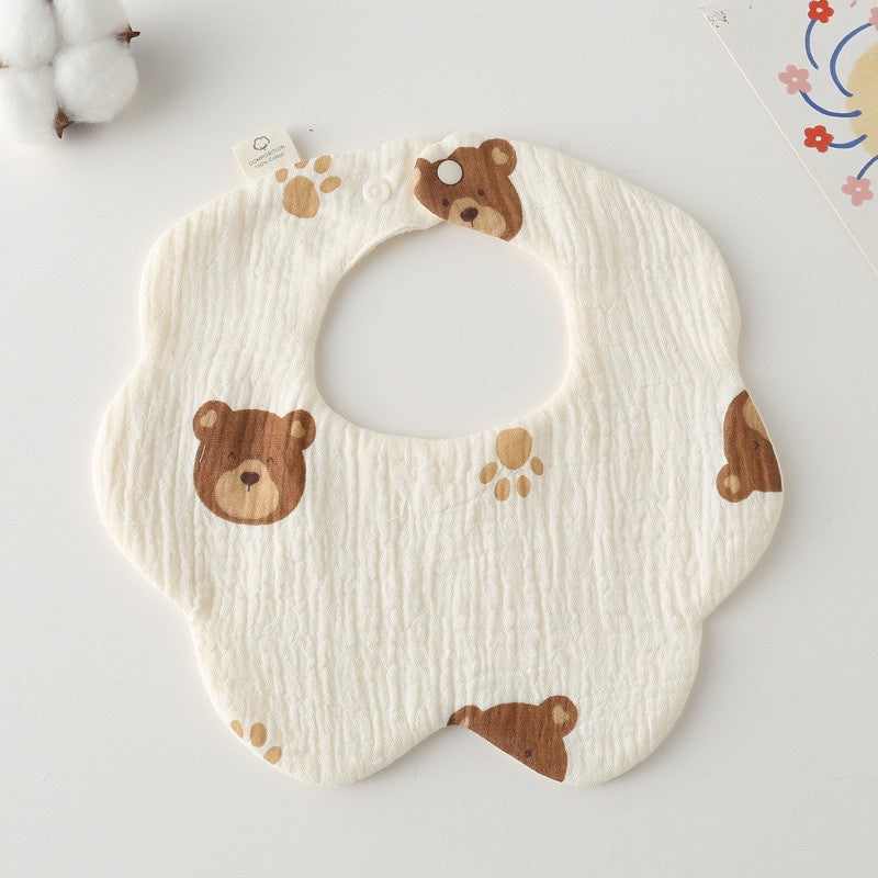 Premium BIB SLABBER BUNGA BAYI SET CELEMEK TATAKAN LIUR ANAK catalog DQIN DM