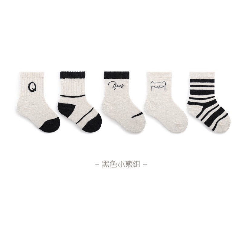 [5 PSG] 0-8 thn | KAOS KAKI BAYI ANAK IMPOR SOCKS LUCU KARAKTER KARTUN UNISEX catalog NMBB FM