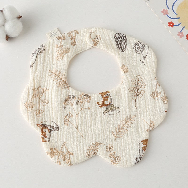 Premium BIB SLABBER BUNGA BAYI SET CELEMEK TATAKAN LIUR ANAK catalog DQIN DM