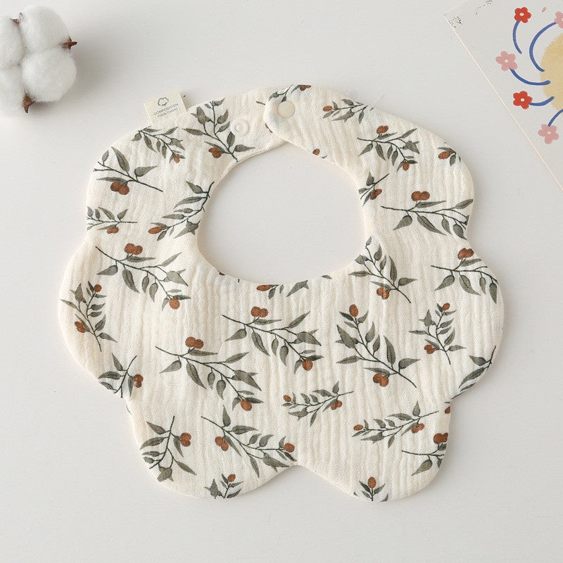 Premium BIB SLABBER BUNGA BAYI SET CELEMEK TATAKAN LIUR ANAK catalog DQIN DM