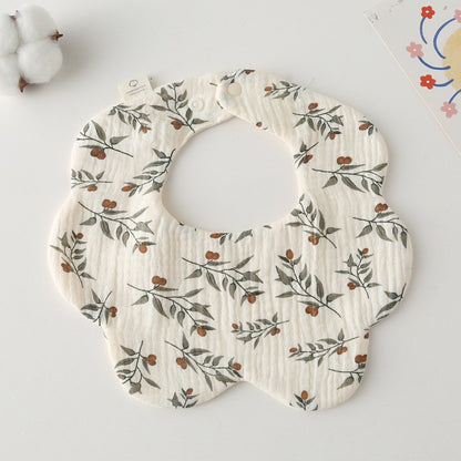 Premium BIB SLABBER BUNGA BAYI SET CELEMEK TATAKAN LIUR ANAK catalog DQIN DM