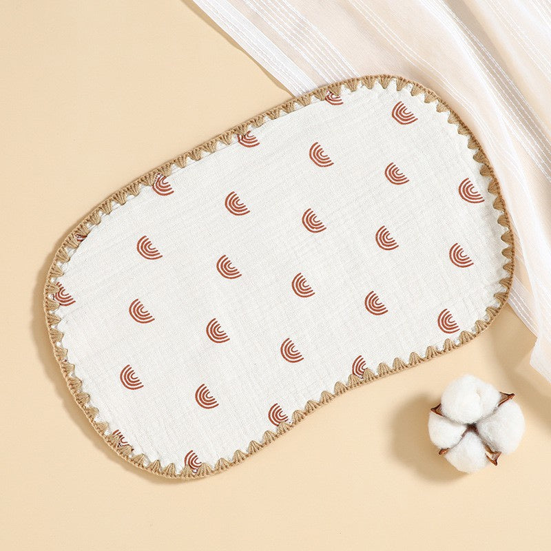 23x38 cm Burp Bib | Celemek Bahu Makan Sapu Tangan Bayi Anak | Washlap Washcloth Catalog DQIN DL