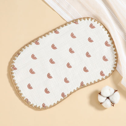 23x38 cm Burp Bib | Celemek Bahu Makan Sapu Tangan Bayi Anak | Washlap Washcloth Catalog DQIN DL