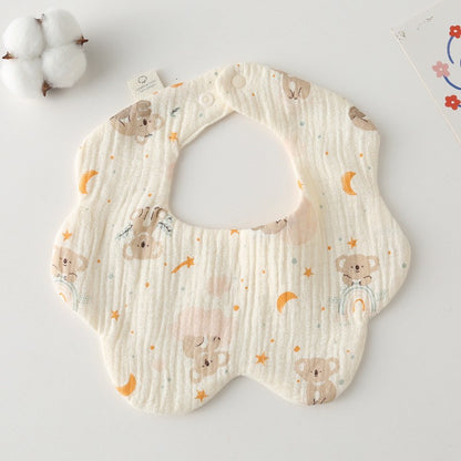 Premium BIB SLABBER BUNGA BAYI SET CELEMEK TATAKAN LIUR ANAK catalog DQIN DM