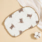 23x38 cm Burp Bib | Celemek Bahu Makan Sapu Tangan Bayi Anak | Washlap Washcloth Catalog DQIN DL