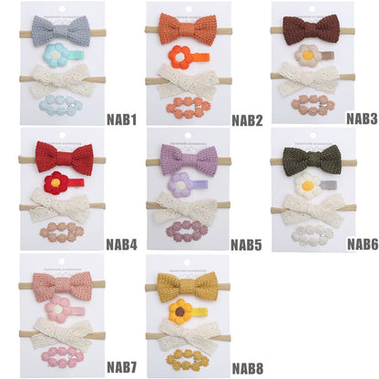 (isi 4 pcs) 0-3 thn | Bandana bayi headband premium import pita anak perempuan catalog QUIN NAB