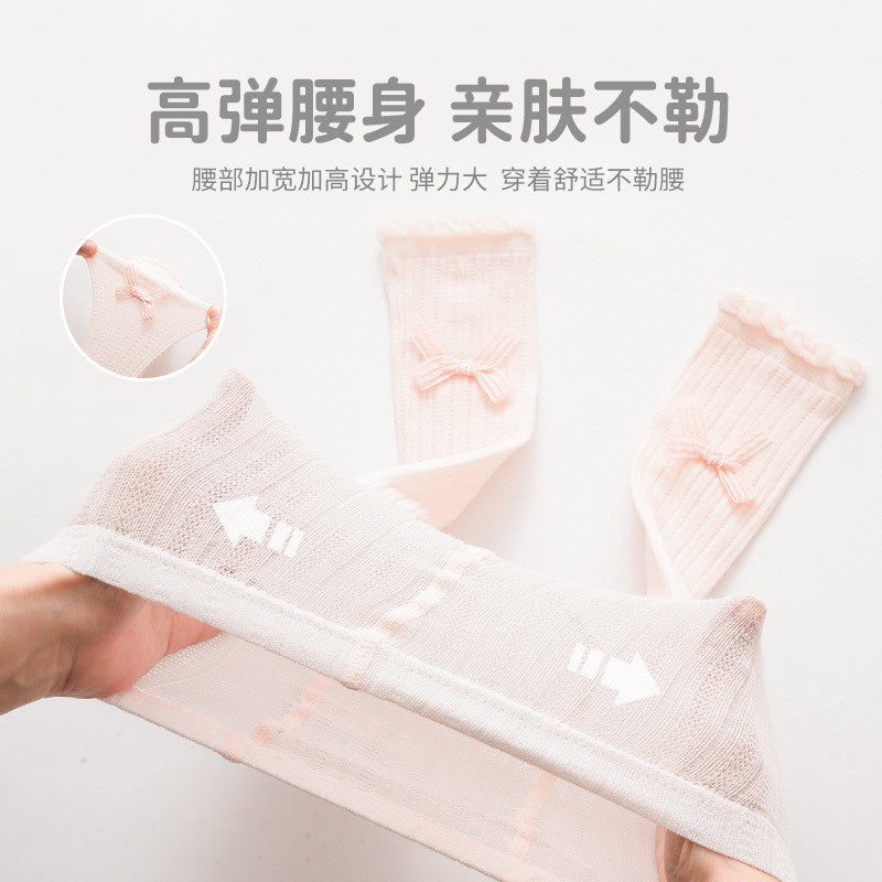 0-4thn | LEGGING STOCKING RIBBON BAYI ANAK / CELANA ANAK PEREMPUAN SOFT IMPOR Catalog QN QBY