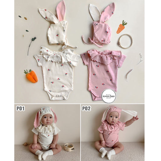 [FREE TOPI] 0-18bln | JUMPER PAKAIAN BAJU ANAK BAYI KARAKTER ANIMAL COSPLAY JUMPSUIT ROMPER TMGF PO catalog