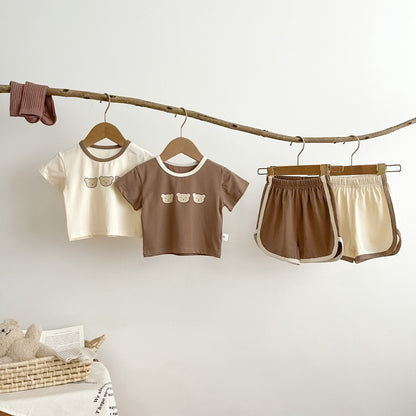 6-24bln SETELAN ATASAN + CELANA ANAK KAOS BAJU ANAK UNISEX Catalog TMGF PL