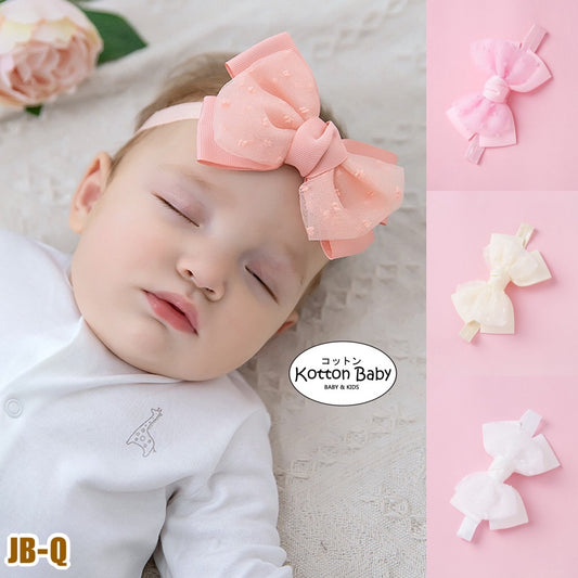 [SALE] 0-3 thn | Bandana bayi headband premium import pita anak perempuan catalog jbay JB Q