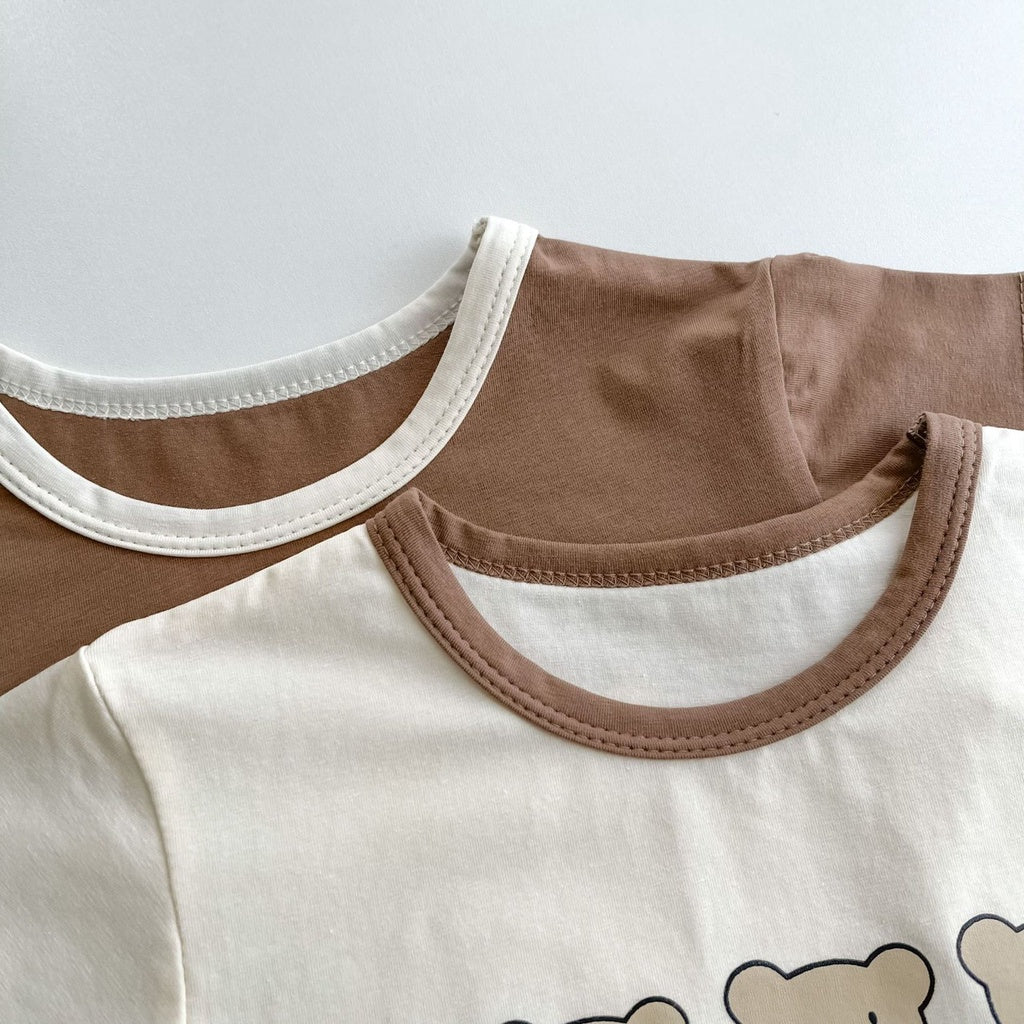 6-24bln SETELAN ATASAN + CELANA ANAK KAOS BAJU ANAK UNISEX Catalog TMGF PL