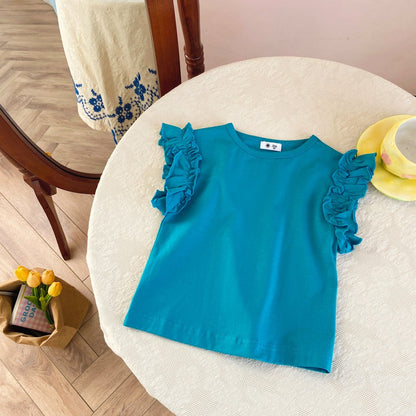 2-6 thn || ATASAN BAJU KAOS BASIC CASUAL BAYI PAKAIAN ANAK PEREMPUAN catalog NXTY TD