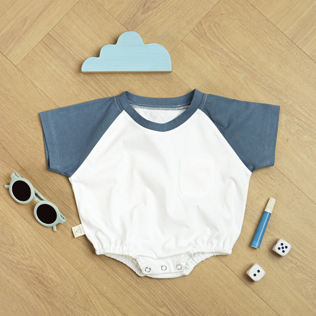 TINYME 0-18bln KATUN PREMIUM ROMPER BASIC BAYI | JUMPSUIT JUMPER BAJU PAKAIAN ANAK BABY catalog TMTM ARLO
