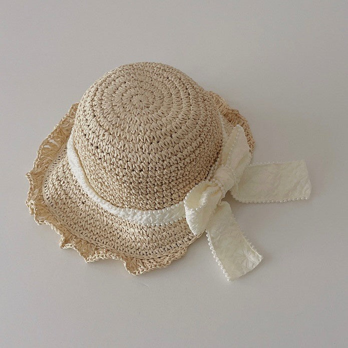 1-5 thn | TOPI PANTAI BUCKET RUFFLE HAT ANAK BAYI CATALOG OIMG OCO