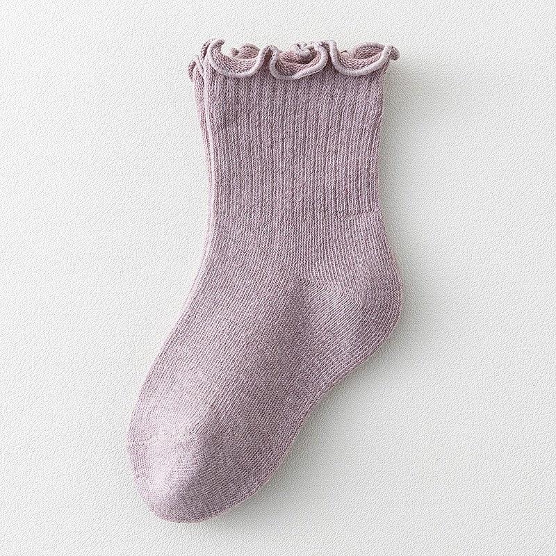 0-5 thn | KAOS KAKI POLOS BAYI ANAK IMPOR NEWBORN SOCKS PEREMPUAN catalog JCZZ JN